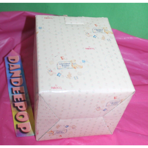 Cherished Teddies Nickolas You're At The Top Of My List Figurine In Box 141100 - Picture 4 of 12